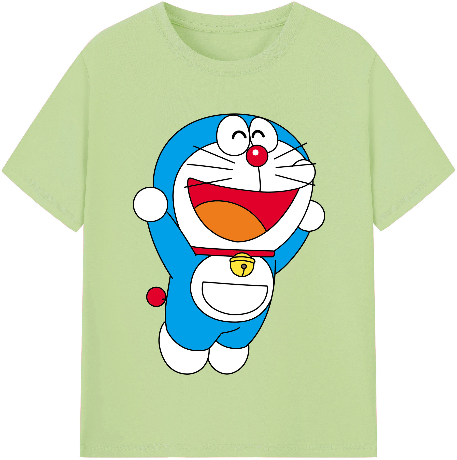 （画像用） ドラえもん Doraemon 綿100％半袖Tシャツ（フロントプリント）